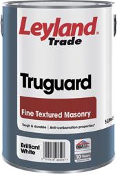 5Ltr Leyland Truguard Fine Textured Masonry Paint