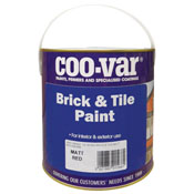 Coovar Brick & Tile Paint Matt Red