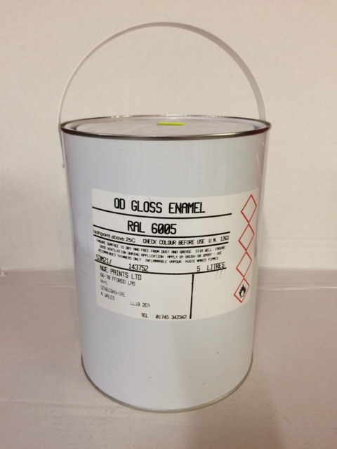 5Ltrs Quick Drying Gloss Enamel Standard Colours