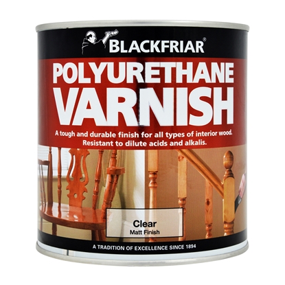 Blackfriar Polyurethane Clear Varnish Matt Finish