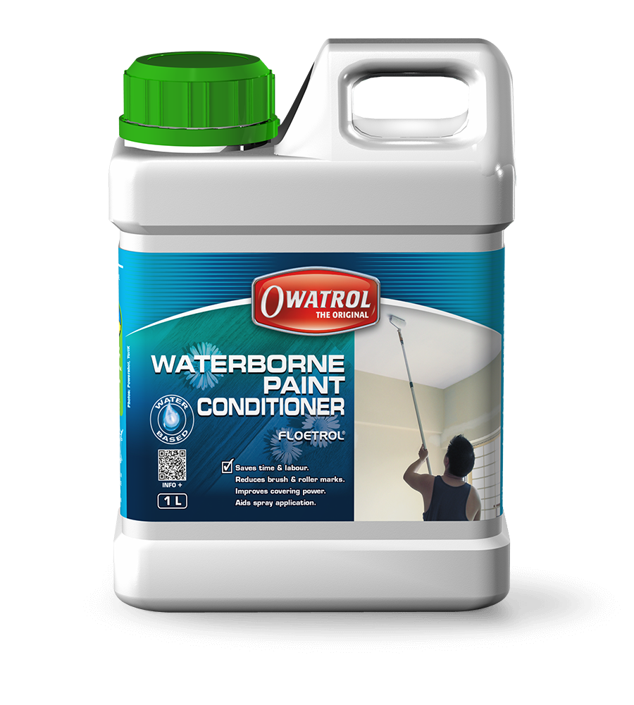 Floetrol Water Based Paint Conditioner improves flow & maintains