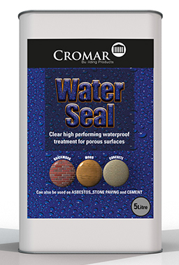 5Ltr Cromar Waterseal for Brickwork, Concrete & Wood